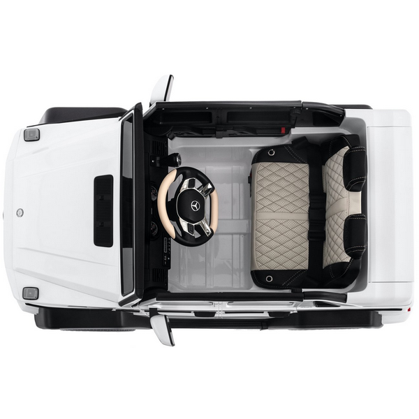 Продукт Акумулаторен джип Mercedes G650 Maybach 4X4, 12V , с меки гуми и кожена седалка - 0 - BG Hlapeta